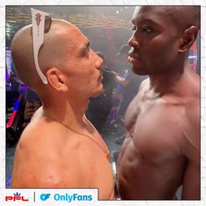 Sadibou Sy Instagram - @sadibousy meets @lealcarlos_ in the Welterweight Semifinal for the 2nd straight year

[Wednesday, August 23rd | 6:30pm ET on ESPN+ | 9pm ET on ESPN | #PFLPlayoffs ]