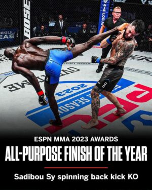 Sadibou Sy Instagram - @sadibousy delivered one of the best knockouts we’ve seen in 2023 😳
