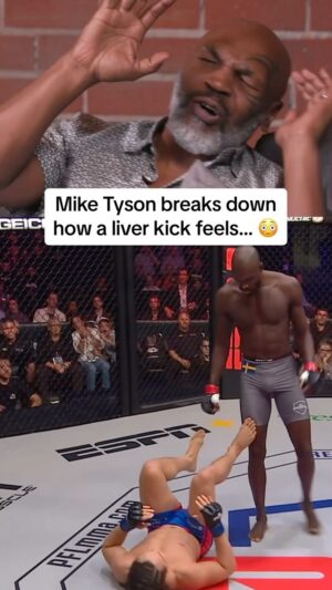 Sadibou Sy Instagram - @miketyson felt every part of this liver kick in his soul 😰

#PFLWorldChampionship