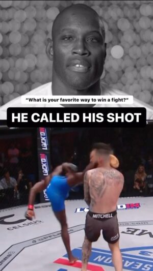 Sadibou Sy Instagram - The time @sadibousy predicted his knockout 🤯

#PFLWorldChampionship