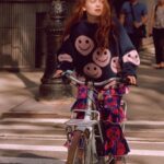 Sadie Sink Instagram - Ideal bike riding attire provided by @himichelleli ✨ @teenvogue