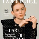 Sadie Sink Instagram - Merci beaucoup @lofficielparis ❤️ Photos by my favorite @katiemccurdy_ Styling by @jenjalouse 💕 #lofficiel #lofficielparis #CHANELMetiersdArt