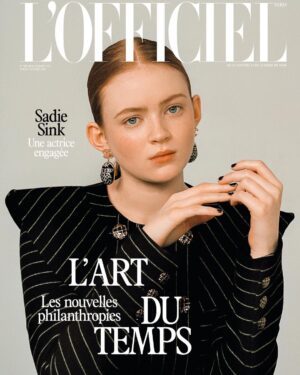 Sadie Sink Instagram - Merci beaucoup @lofficielparis ❤️
Photos by my favorite @katiemccurdy_ 
Styling by @jenjalouse 💕
#lofficiel #lofficielparis #CHANELMetiersdArt