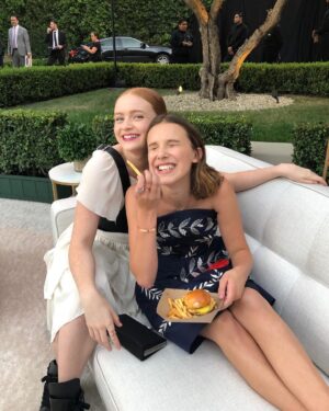 Sadie Sink Instagram - Ketchup and Mustard.