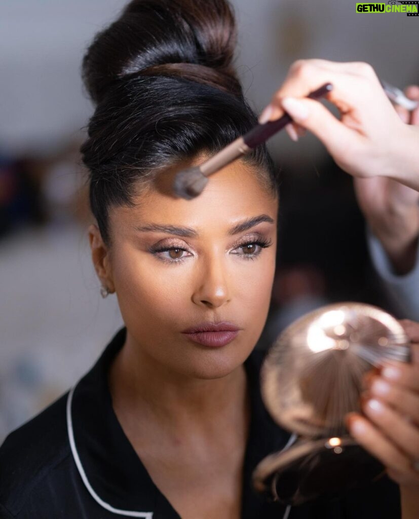 Salma Hayek Pinault Instagram - Cannes Film Festival 2023 Make-up: @sofiatilbury Hair: @jennifer_yepez Styling: @rebeccacorbinmurray Photography: @misanharriman Dress: @alexandermcqueen