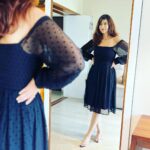 Saloni Khanna Instagram - Twirling my way through Tuesday! Wearing : @femella #blackisalwaysagoodidea #twirl #happykid Mumbai, Maharashtra