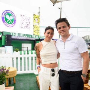 Sam Clemmett Instagram - 2 weeks late but, thank you @wimbledon for having us at the men’s final screening at The Hill NY. The epic rain matched the epic final
