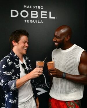 Sam Clemmett Instagram - Who knew Tequila & Tennis were the perfect combination?! Thank you for serving up the best afternoon @dobeltequila 🎾 🎾