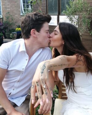Sam Clemmett Instagram - a UK engagement weekend full of family, love, food and pure bliss. thank you @bridgette_clemmett & @clemmetttim for being a rock and a blessing- you’ve made this moment in our lives so beyond special 🖤💍