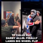 Samuel Ratsch Instagram - BIG WHEEL REDEMPTION for @darbyallin, but only after @travispastrana calls him out for not landing 😂