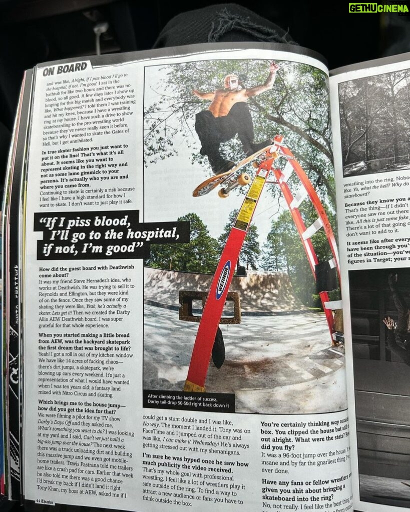Samuel Ratsch Instagram - New Thrasher magazine article available now March issue! Thx @_pendry
