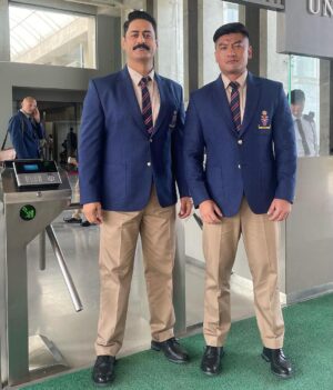 Sangay Tsheltrim Instagram - Avinash Kamath & Gurung,
Royal Military College of Science, England.
“The Freelancer” is currently streaming on @disneyplushotstar , Top thriller series of 2023. 
#freelancer #soldier
