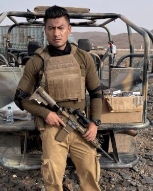 Sangay Tsheltrim Instagram - In my comfort zone, soldier.
Freelancer , steaming on @disneyplushotstar , eagerly waiting for last 3 episodes.
#freancer #series #disneyplushotstar #soldier #actor