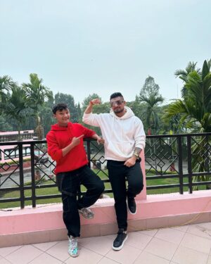 Sangay Tsheltrim Instagram - JAWAN 💪🔥 it was a great pleasure to meet you sir🇮🇳❤️‍🩹🇧🇹