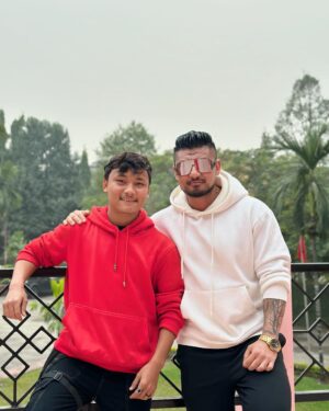 Sangay Tsheltrim Instagram - JAWAN 💪🔥 it was a great pleasure to meet you sir🇮🇳❤️‍🩹🇧🇹