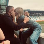 Sarah Felberbaum Instagram - Sono tanto orgogliosa di te ❤️ . . . #tiamo #follemente #forzaspal #5-0 Stadio Paolo Mazza