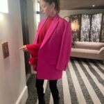 Sarah Felberbaum Instagram - One night in Paris Thank you for having me @pppiccioli @maisonvalentino . . . #pppink #fashionweek #anynormalweekend Place Vendôme