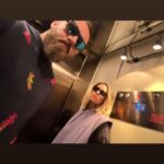 Sarah Felberbaum Instagram - Random photo dump in ascensore . @danielederossi I love being stupid with you. . . #justcause #elevatorlove