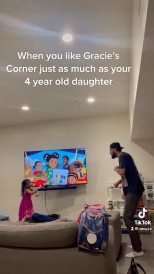 Sarunas J. Jackson Instagram - #GirlDad #GraciesCorner 
Check out my baby’s bippity bop!