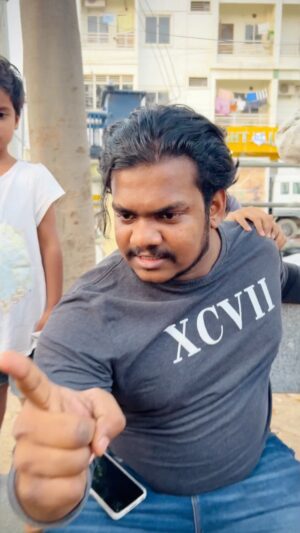 Sathvik Anand Bandela Instagram - Wait for the end 😂