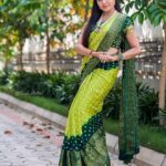 Satya sri Instagram - Believe in the power of your dreams🤟 Felling grand in green 💚 PC: @ravi_cross_clickx #satyasri #actresssatyasri #jabardasth_satyasri #tollywood #teluguqueen #instagood #greendress #bepositive #behappy #satyasrifanforever #satyasristories