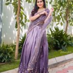 Satya sri Instagram - The love lavender is to feel intensely alive 💜🤍 PC: @ravi_cross_clickx #satyasri #actresssatyasri #jabardasth_satyasri #instagram #lavender #happiness #positivity #satyasrifanforever #satyasristories