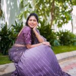 Satya sri Instagram - The love lavender is to feel intensely alive 💜🤍 PC: @ravi_cross_clickx #satyasri #actresssatyasri #jabardasth_satyasri #instagram #lavender #happiness #positivity #satyasrifanforever #satyasristories