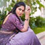 Satya sri Instagram - The love lavender is to feel intensely alive 💜🤍 PC: @ravi_cross_clickx #satyasri #actresssatyasri #jabardasth_satyasri #instagram #lavender #happiness #positivity #satyasrifanforever #satyasristories