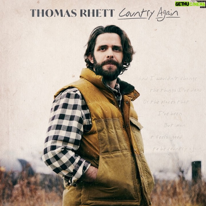 Scott Borchetta Instagram - The new single from @thomasrhettakins is 🔥🔥🔥!! Check it out now; link in bio and stories. #CountryAgain