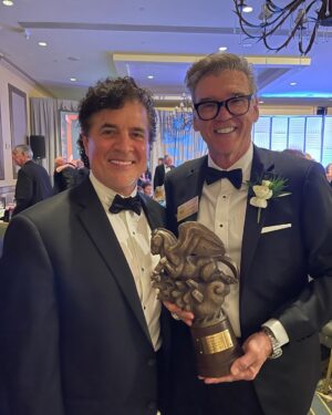 Scott Borchetta Instagram - Congratulations to my dear friend and racing icon, Ray Evernham on his induction into the Motorsports Hall of Fame.  Champion racer, champion crew chief, champion family man and champion friend.  Proud of you brother and thank you for including Sandi and I tonight! Also great to catch up with another brilliant champion and friend, Dario Franchitti. Great night all the way around! @motorsportshof @rayevernham @dario_franchitti @bigmachineracing @chipganassiracing @jeffgordonweb