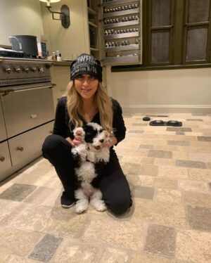 Scott Borchetta Instagram - Uh oh… new princess in town… this is Jesse St. Vincent… definitely has a little outlaw in her and came into our life while we were in St. Vincent islands… puppy up!
