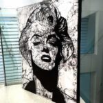 Scott Disick Instagram – Love my new Marilyn piece by @_aarongigi.  Need to hang this somewhere good.