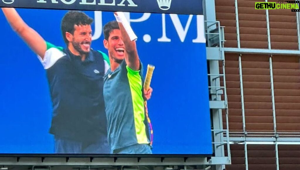 Sebastián Yatra Instagram - Cuál fue el mejor punto?!? 🎾🎾🎾🎾 1, 2, 3, 4? Which was the best point?!? 😎🔥 @usopen Us Open New York