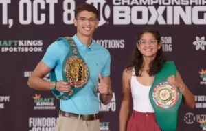 Sebastian Fundora Instagram - Press is done, 2 days away 🔥🔥🔥@showtimeboxing @premierboxing #fundorasquad