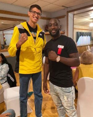 Sebastian Fundora Instagram - Photo dump of this past weekend. Thanks again to the @internationalboxinghalloffame , @jamessmittysmith , @sampsonboxing and everyone else involved for inviting me. It’ll be a weekend I’ll never forget. ❤️‍🔥❤️‍🔥