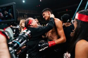 Sebastian Fundora Instagram - Thank you to the @premierboxing team for having my team and I again. It was a wonderful night, and definitely shows that hard work truly pays off. Also shoutout Las Vegas for the energy they brought yesterday! #fundorasquad