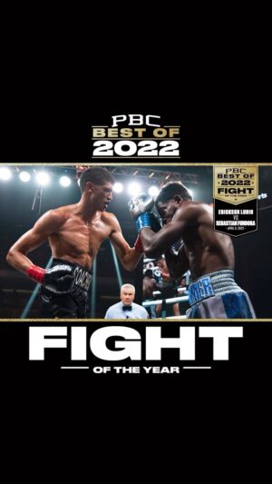 Sebastian Fundora Instagram - For giving fight fans a dramatic back-and-forth battle of wills, the PBC Fight of the Year goes to ... @ericksonhammer vs @seb_fundora. #BestOfPBC2022 #FightOfTheYear #LubinFundora