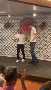 Sebastian Fundora Instagram - Former 2x welterweight world champ @showtimeshawnp and WBC interim world 154-lb champ @seb_fundora teamed up on some karaoke at the recent WBC Convention in Acapulco, Mexico. 🎤 (🎥 Video courtesy Rob Tebbutt of @idboxingnews 🙏)