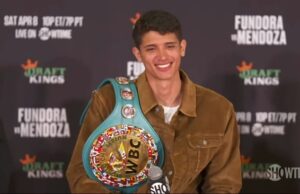 Sebastian Fundora Instagram - You may say I’m a dreamer, but I’m not… 
👊🏽😤🔥
#toweringinferno #showtimeboxing #premierboxingchampions  #wbcboxing