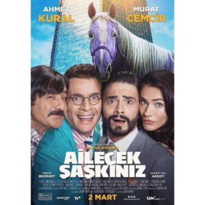 Selçuk Aydemir Instagram - Ailecek Şaşkınız 
2 Mart 2018 de 
Sinemalarda. Fragmandan önce afişimiz ilk olarak bu sayfada. 
#ailecekşaşkınız @ahmtkural @muratcemcir @necati_kocabay @saadetisilaksoy @gnykrcgl @bihterdincel @mcengizbozkurt @caglarertugrul @erdalsahin__ @onaydurgun @osmankaba @okanhas @konuralpkocoglu @tr4033