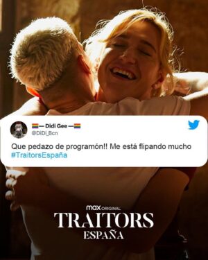 Sergio Peris-Mencheta Instagram - Está la cosa que arde 
#traitorsespaña 
@hbomaxes