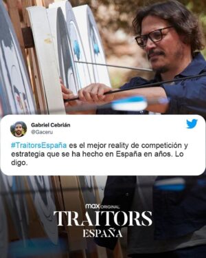 Sergio Peris-Mencheta Instagram - Está la cosa que arde 
#traitorsespaña 
@hbomaxes