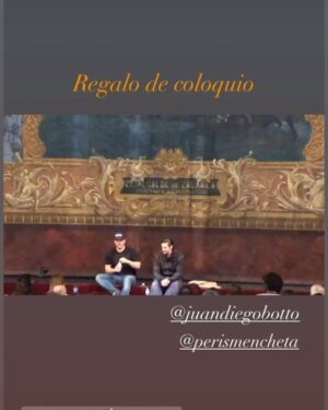 Sergio Peris-Mencheta Instagram - Ayer nos despedimos de UNA NOCHE SIN LUNA en un @tcalderon.valladolid con 900 personas que lo llenaron de silencios, risas, algún sollozo y muchos aplausos. Nos apeteció compartir sentires, anécdotas y recuerdos de todo el proceso creativo un rato con el público en un encuentro de algo más de una hora, que nos sirvió para cerrar una Bella etapa.
Gracias a Producciones Cristina Rota @sala_mirador , Concha Busto, @barcopirataorg, a todo el equipo técnico y artístico, gracias @nurlevirota por estar siempre para lo que sea, y gracias @juandiegobotto por la confianza y el regalo. Gracias a Federico. Y gracias al público que ha abarrotado todas las plazas a las que hemos viajado.
Nos vemos en el teatro.
Hoy: destino AVILÉS para disfrutar de mis queridas LADIES.