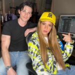 Shakira Instagram – In London working with @iamdavidstewart on what might be my next single London, United Kingdom