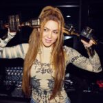 Shakira Instagram – Aquí celebrando los Billboards. Gracias por darnos la 
Canción del año Latin Pop y también el premio a Mejor artista Latin Pop en los #Billboards2023 
Gracias por tanto apoyo!! 💋💋 los quiero.