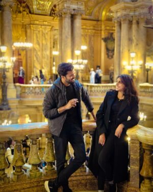 Shalini Balasundaram Instagram - In the enchanting halls of Palais Garnier, our holiday moments became timeless treasures, weaving a tale of love, laughter, and unforgettable joy. #shalinibalasundaram #travelgram #paris #opera #couplegoals