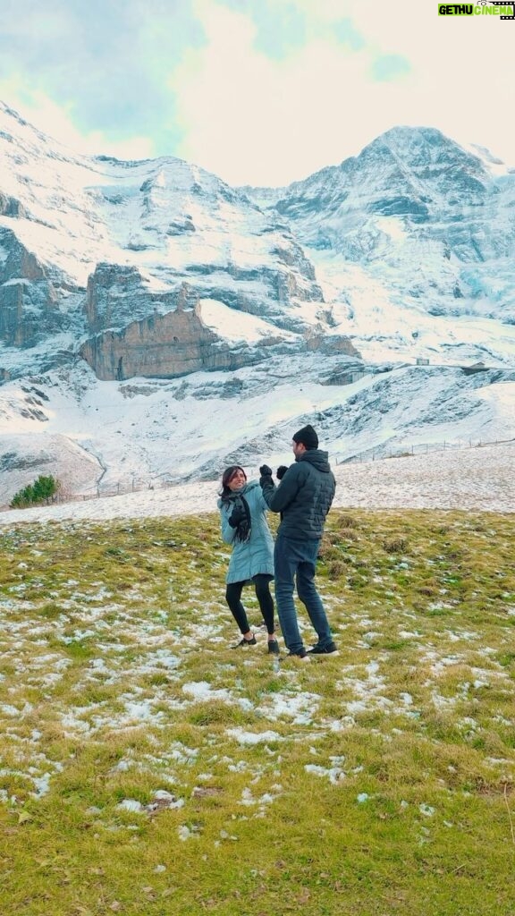 Shalini Balasundaram Instagram - Finally found the right place to fight with mama. Happy international men’s day to all the loving men’s out there. #switzerland #couplegoals #shalinibalasundaram #travelgram Kuala Lumpur, Malaysia