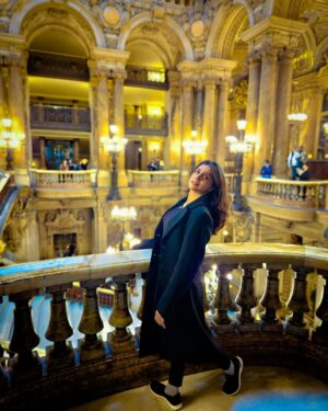 Shalini Balasundaram Instagram - In the enchanting halls of Palais Garnier, our holiday moments became timeless treasures, weaving a tale of love, laughter, and unforgettable joy. #shalinibalasundaram #travelgram #paris #opera #couplegoals