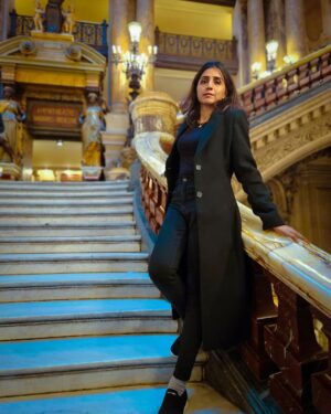 Shalini Balasundaram Instagram - In the enchanting halls of Palais Garnier, our holiday moments became timeless treasures, weaving a tale of love, laughter, and unforgettable joy. #shalinibalasundaram #travelgram #paris #opera #couplegoals