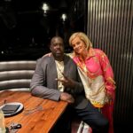 Shaquille O'Neal Instagram - just two champs chillin @supperclub_br love you @coachkimmulkey